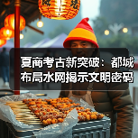 夏商考古新突破:都城布局水网揭示文明密码(图2) 夏商考古新突破:都城布局水网揭示文明密码(图2)