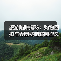 旅游陷阱揭秘：购物回扣与零团费暗藏哪些风险？