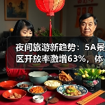 夜间旅游新趋势:5A景区开放率激增63%,体验升级引热议(图3) 夜间旅游新趋势:5A景区开放率激增63%,体验升级引热议(图3)
