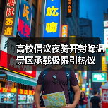 高校倡议夜骑开封降温 景区承载极限引热议(图4) 高校倡议夜骑开封降温 景区承载极限引热议(图4)