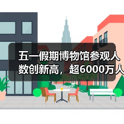 五一假期博物馆参观人数创新高，超6000万人次创纪录