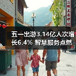 五一出游3.14亿人次增长6.4% 智慧服务点燃文旅新消费