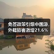 免签政策引爆中国游，外籍旅客激增21.6%（图4）