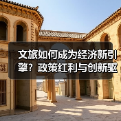 文旅如何成为经济新引擎？政策红利与创新驱动增长