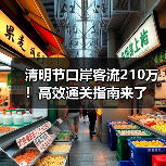 清明节口岸客流210万！高效通关指南来了