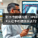 防水性能碾压级!IP69K认证手机续航长达72小时(图2) 防水性能碾压级!IP69K认证手机续航长达72小时(图2)