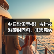冬日踏雪寻梅!古村夜游限时回归,非遗民俗盛宴邀您共赴跨年之旅(图2) 冬日踏雪寻梅!古村夜游限时回归,非遗民俗盛宴邀您共赴跨年之旅(图2)