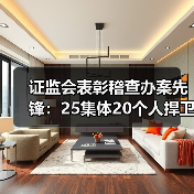 证监会表彰稽查办案先锋:25集体20个人捍卫市场公平(图2) 证监会表彰稽查办案先锋:25集体20个人捍卫市场公平(图2)