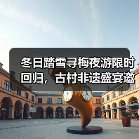 冬日踏雪寻梅夜游限时回归,古村非遗盛宴邀你共赴诗意之旅(图3) 冬日踏雪寻梅夜游限时回归,古村非遗盛宴邀你共赴诗意之旅(图3)