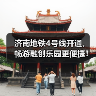 济南地铁4号线开通，畅游融创乐园更便捷！（图3）