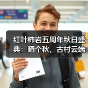红叶柿岩五周年秋日盛典:晒个秋,古村云端共赏秋意浓(图4) 红叶柿岩五周年秋日盛典:晒个秋,古村云端共赏秋意浓(图4)