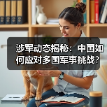 涉军动态揭秘：中国如何应对多国军事挑战？