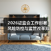 2026证监会工作部署：风险防控与监管改革双管齐下