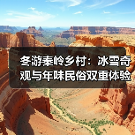 冬游秦岭乡村：冰雪奇观与年味民俗双重体验
