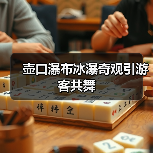 壶口瀑布冰瀑奇观引游客共舞（图2）
