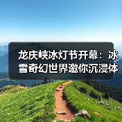 龙庆峡冰灯节开幕：冰雪奇幻世界邀你沉浸体验