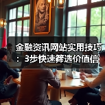 金融资讯网站实用技巧:3步快速筛选价值信息指南(图1) 金融资讯网站实用技巧:3步快速筛选价值信息指南(图1)