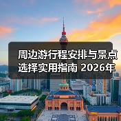 周边游行程安排与景点选择实用指南 2026年必看攻略(图1) 周边游行程安排与景点选择实用指南 2026年必看攻略(图1)