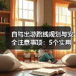 自驾出游路线规划与安全注意事项:5个实用方法(图1) 自驾出游路线规划与安全注意事项:5个实用方法(图1)