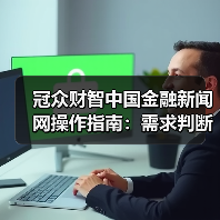 冠众财智中国金融新闻网操作指南：需求判断到维护全攻略