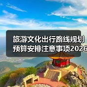 旅游文化出行路线规划预算安排注意事项2026指南(图1) 旅游文化出行路线规划预算安排注意事项2026指南(图1)