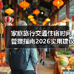 家庭旅行交通住宿时间管理指南2026实用建议