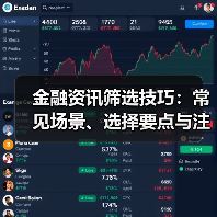 金融资讯筛选技巧:常见场景、选择要点与注意事项全解析(图3) 金融资讯筛选技巧:常见场景、选择要点与注意事项全解析(图3)