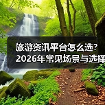旅游资讯平台怎么选?2026年常见场景与选择要点全攻略(图2) 旅游资讯平台怎么选?2026年常见场景与选择要点全攻略(图2)