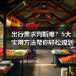 出行需求判断难?5大实用方法帮你轻松规划旅游(图2) 出行需求判断难?5大实用方法帮你轻松规划旅游(图2)