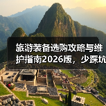 旅游装备选购攻略与维护指南2026版,少踩坑实用必读(图3) 旅游装备选购攻略与维护指南2026版,少踩坑实用必读(图3)